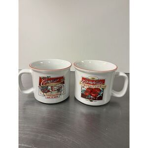 Campbell's Soup 2004 Heritage Collection Mugs, 2 Collectors Mugs